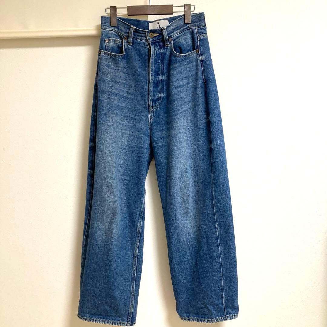 【美品✨】Curensology 〈&RC〉ワイドルーズデニムパンツ