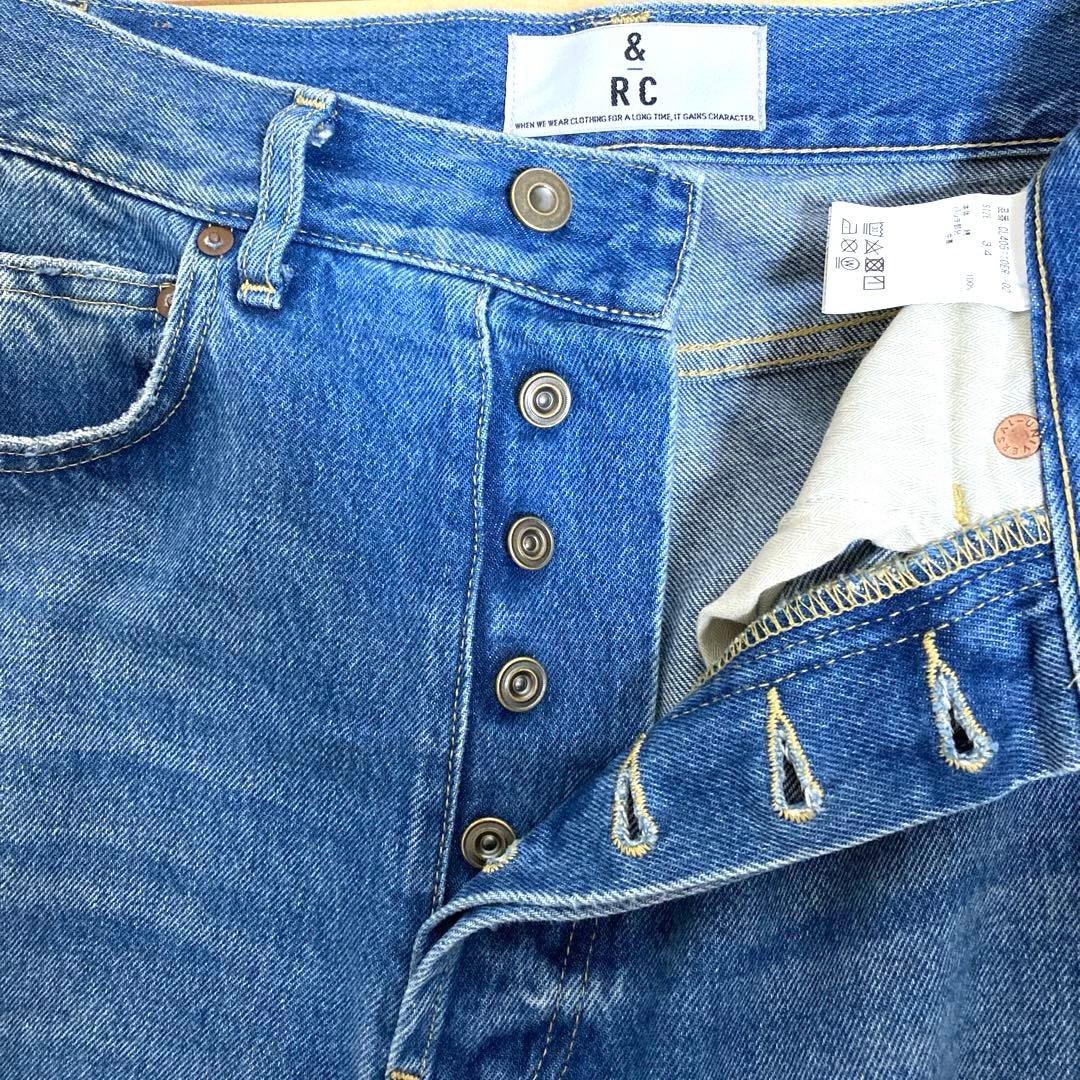 【美品✨】Curensology 〈&RC〉ワイドルーズデニムパンツ