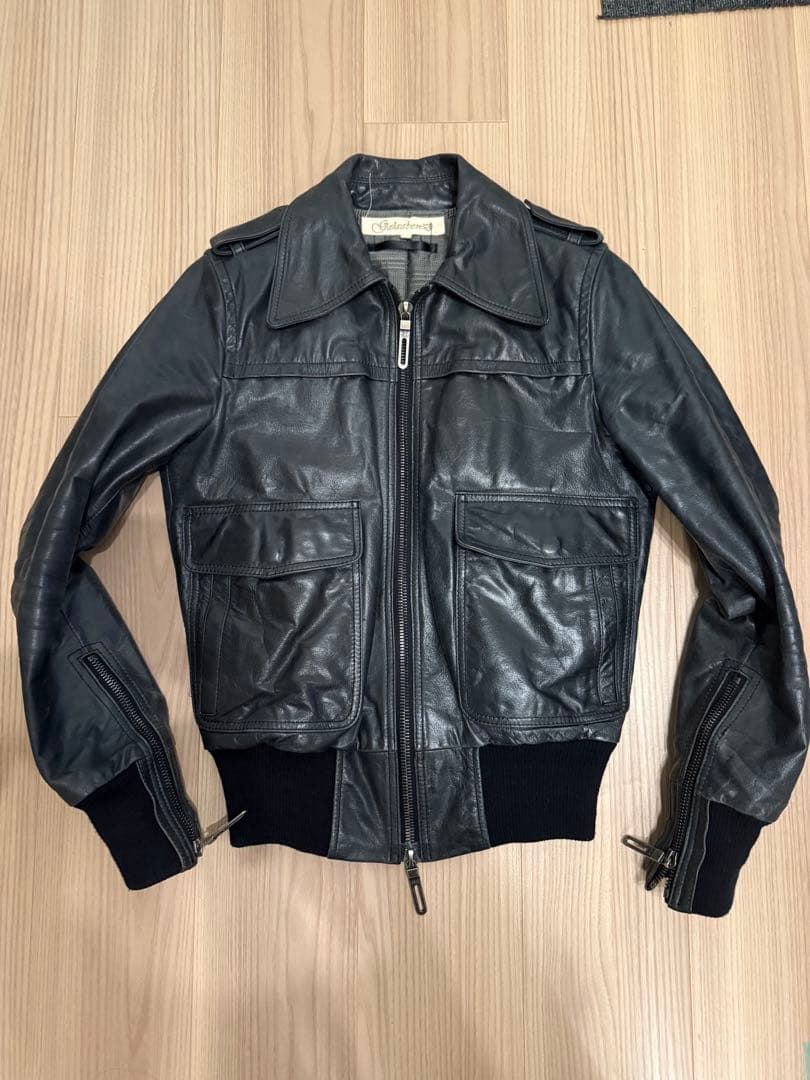 GalaabenD グレー ブラックジャケット　サイズm