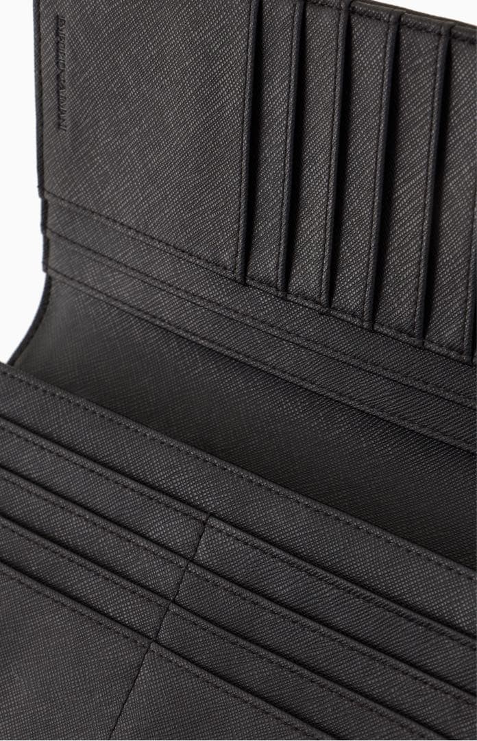 【新品】EMPORIO ARMANI 長財布（黒）