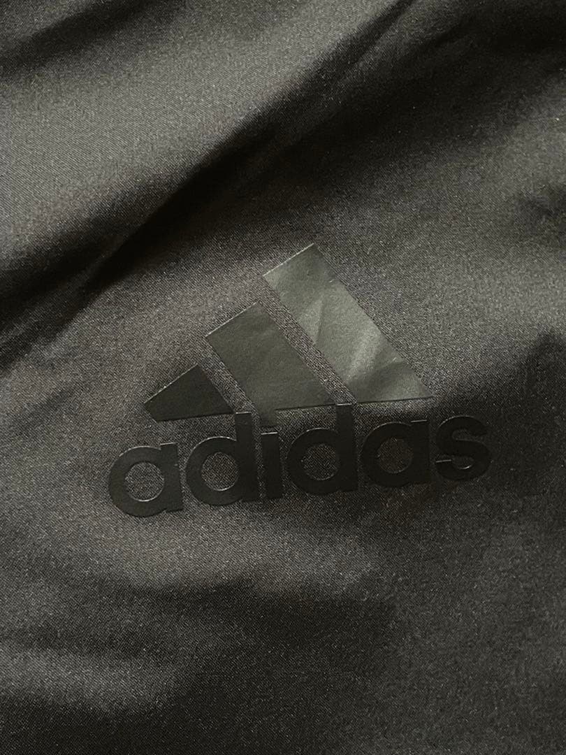 adidas ボアロングコート JG8514 WIND.RDY 防寒 黒 XL