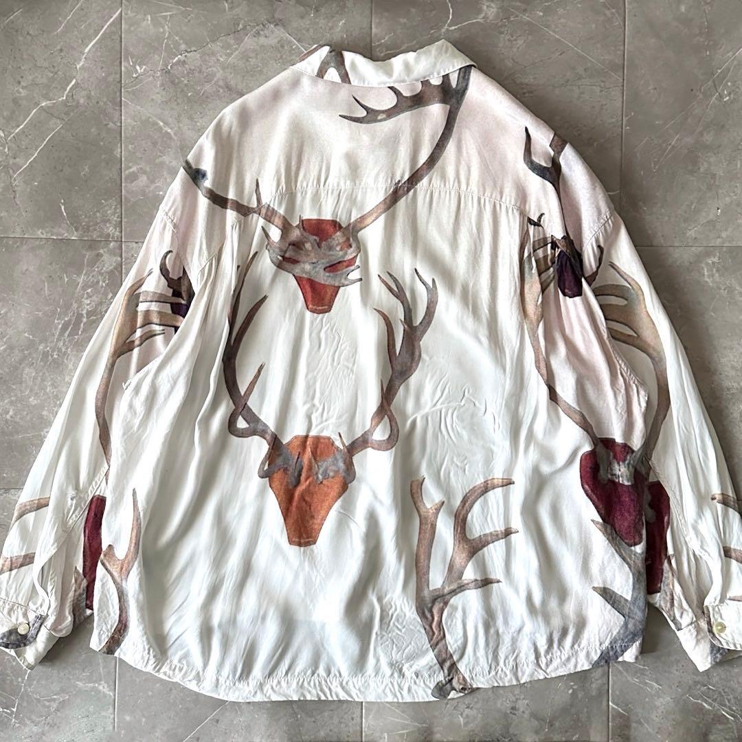 TIGHTBOOTH × JIRO KONAMI プルオーバーシャツ プリント