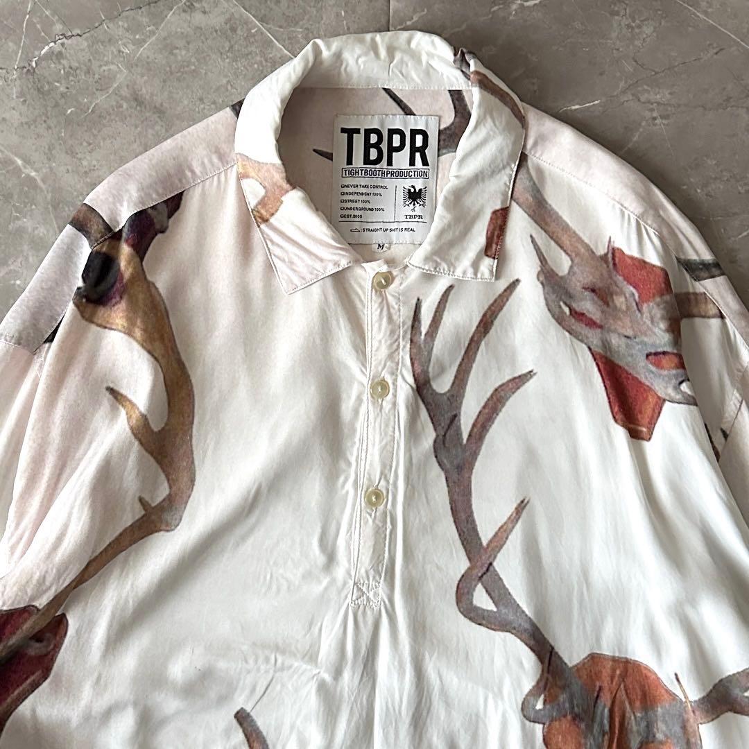 TIGHTBOOTH × JIRO KONAMI プルオーバーシャツ プリント