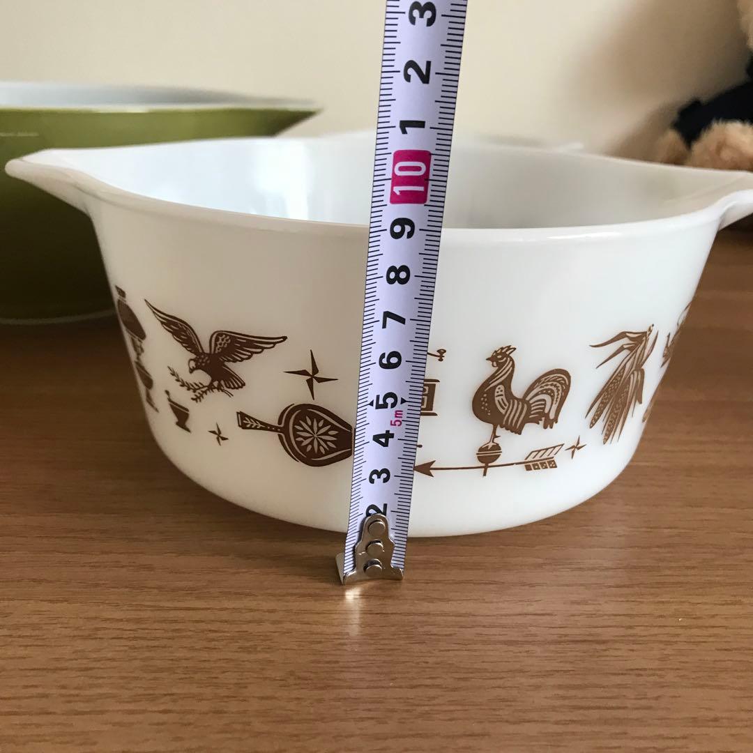 オールドパイレックス　パイレックス　ボウル　キャセロール　ミキシングボウル