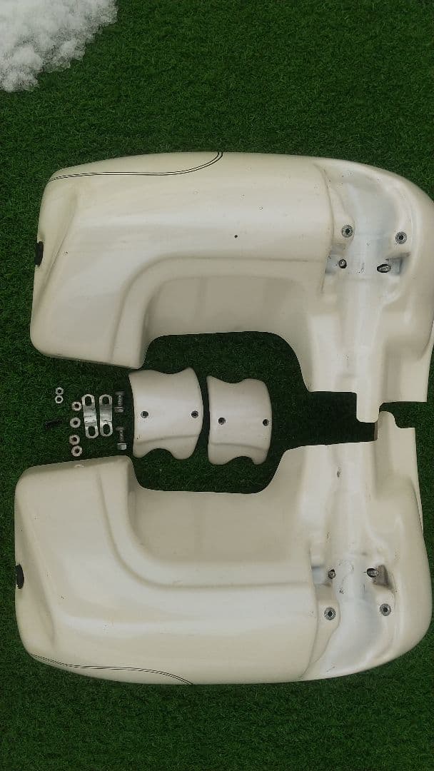 ハーレーウルトラ用ロワーフェアリング、サイドボックス蓋セット