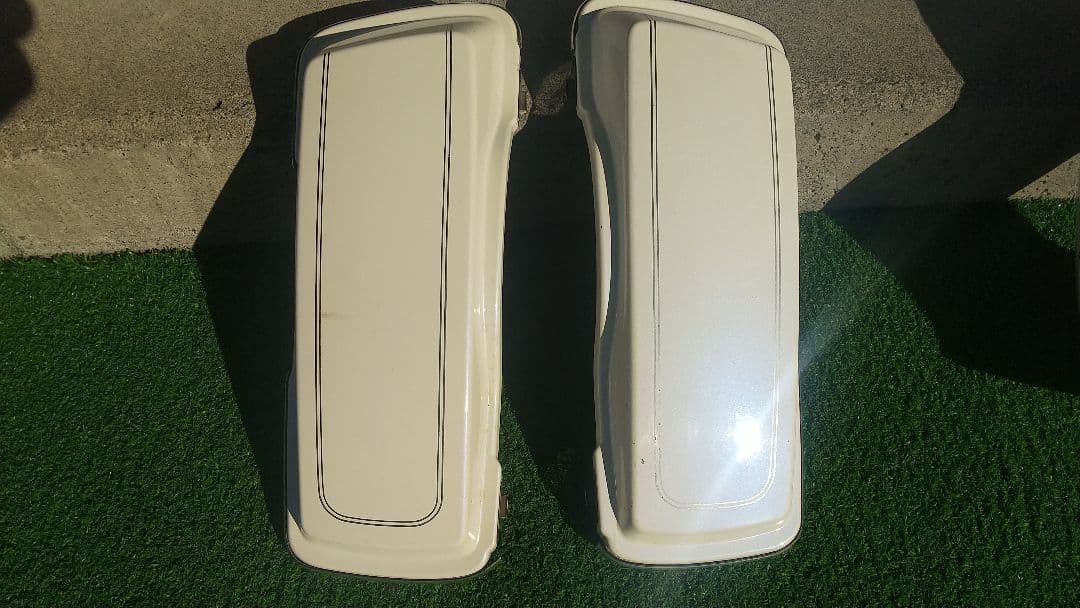 ハーレーウルトラ用ロワーフェアリング、サイドボックス蓋セット