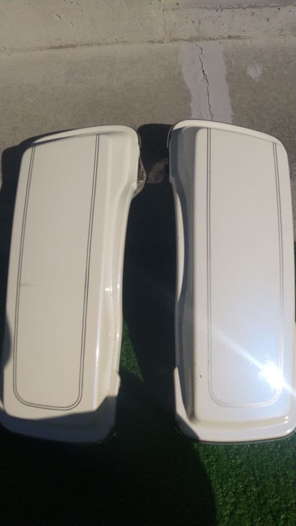 ハーレーウルトラ用ロワーフェアリング、サイドボックス蓋セット