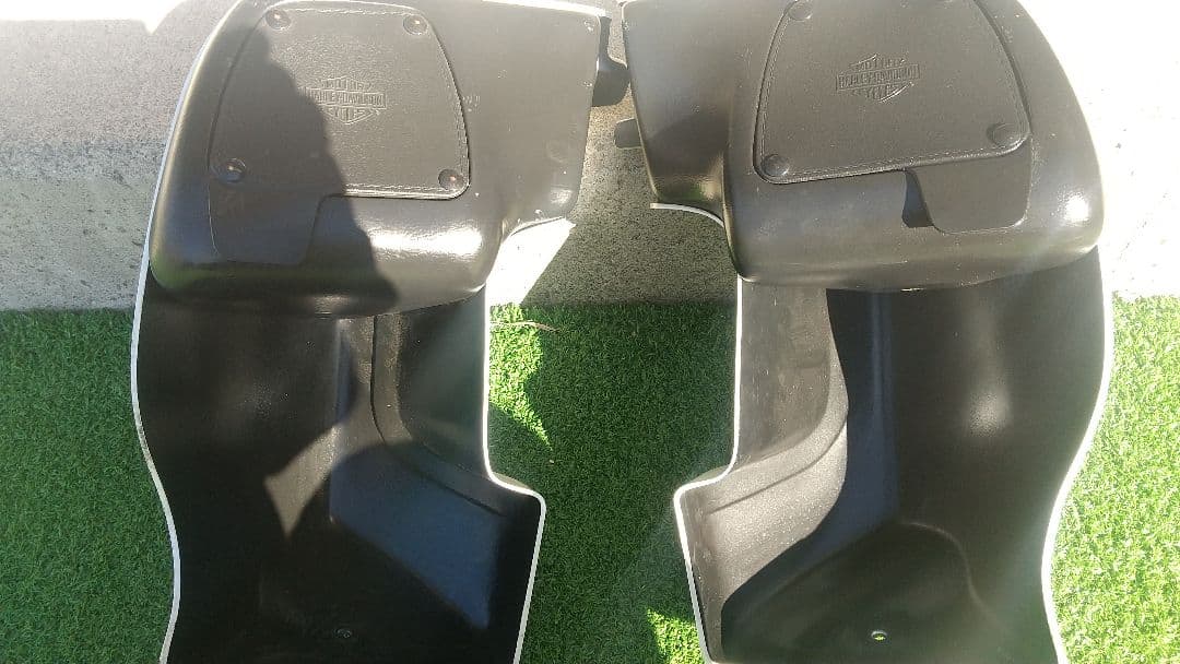 ハーレーウルトラ用ロワーフェアリング、サイドボックス蓋セット