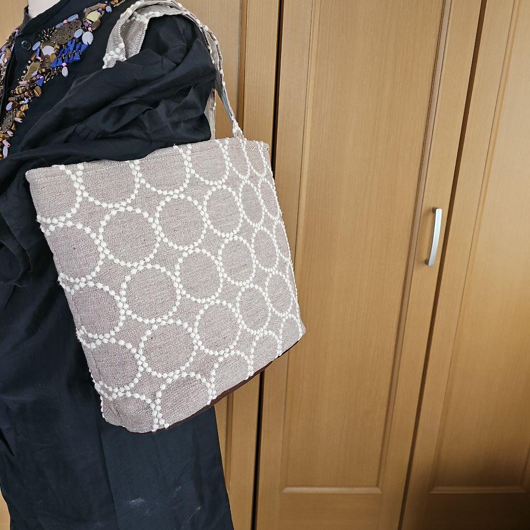 ミナペルホネンハンドメイドバケツトートバッグ