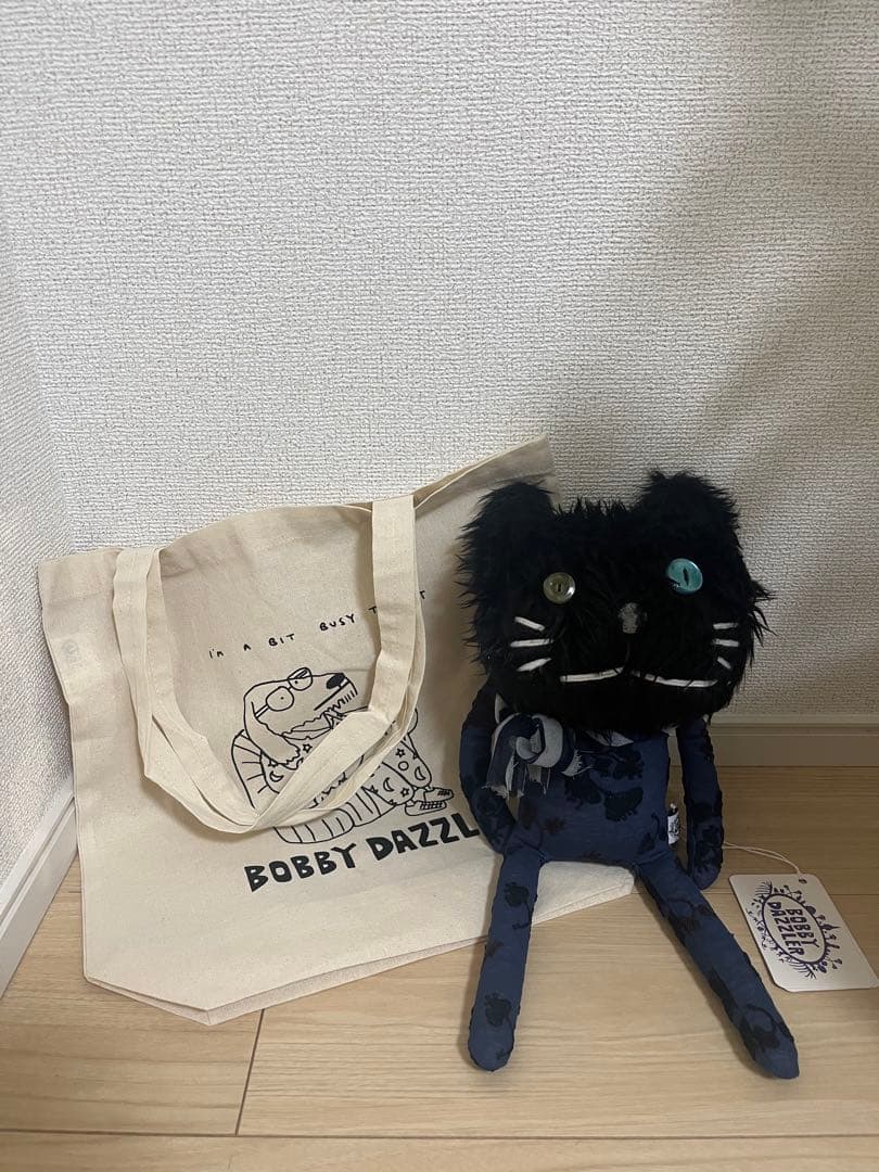 Bobby Dazzler ボビーダズラー ぬいぐるみハンドメイド トートバッグ