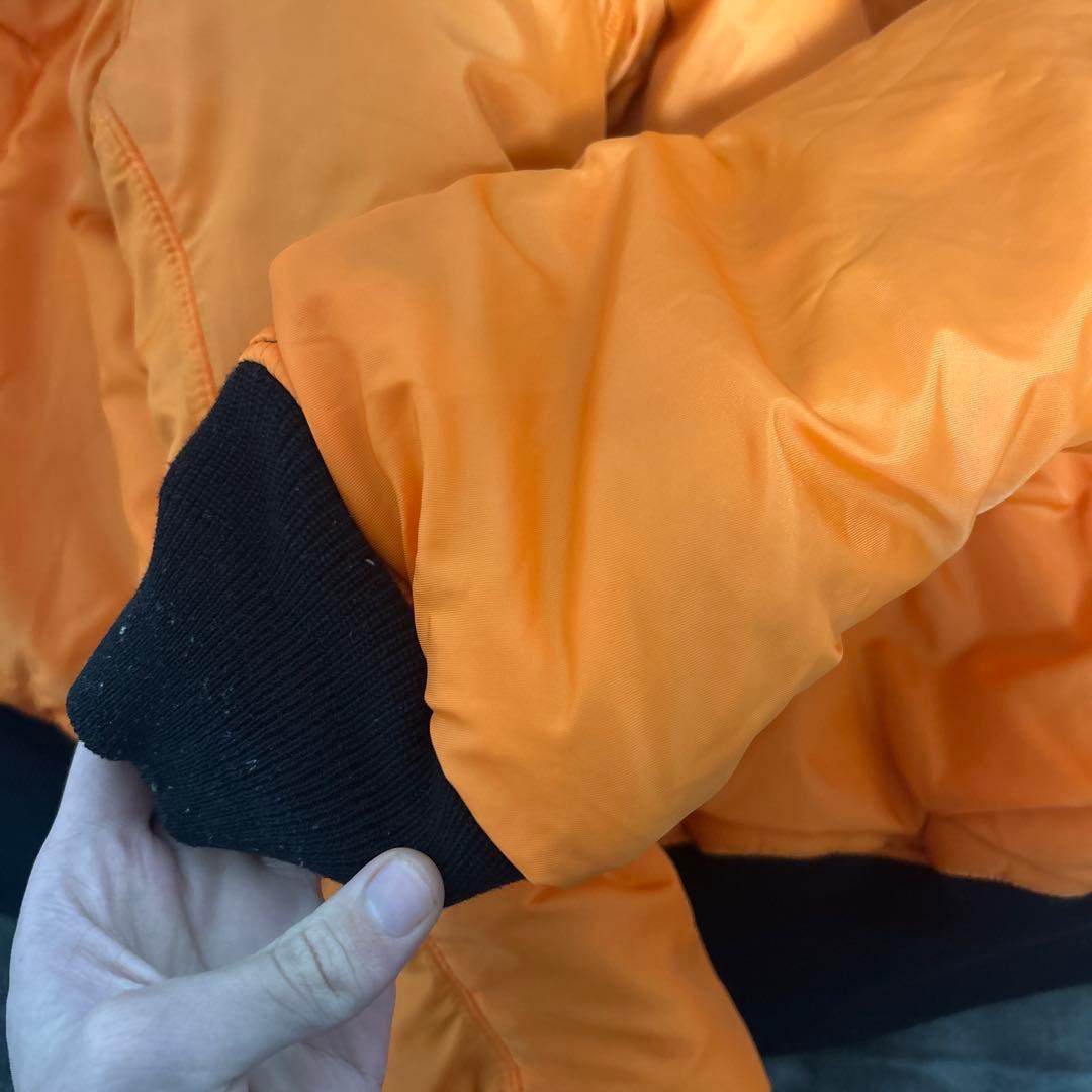 Alpha Industries MA-1 ブラックジャケット Lサイズ