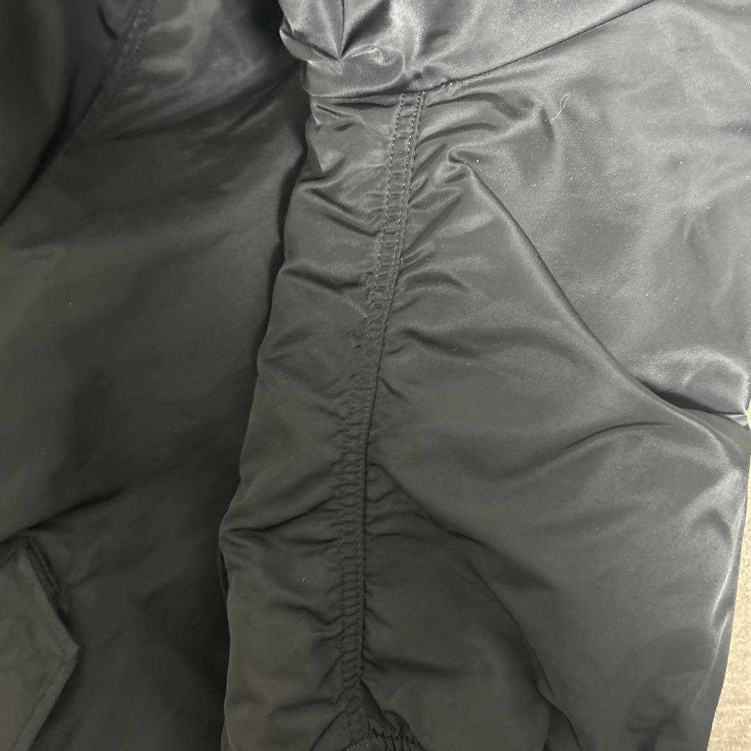 Alpha Industries MA-1 ブラックジャケット Lサイズ