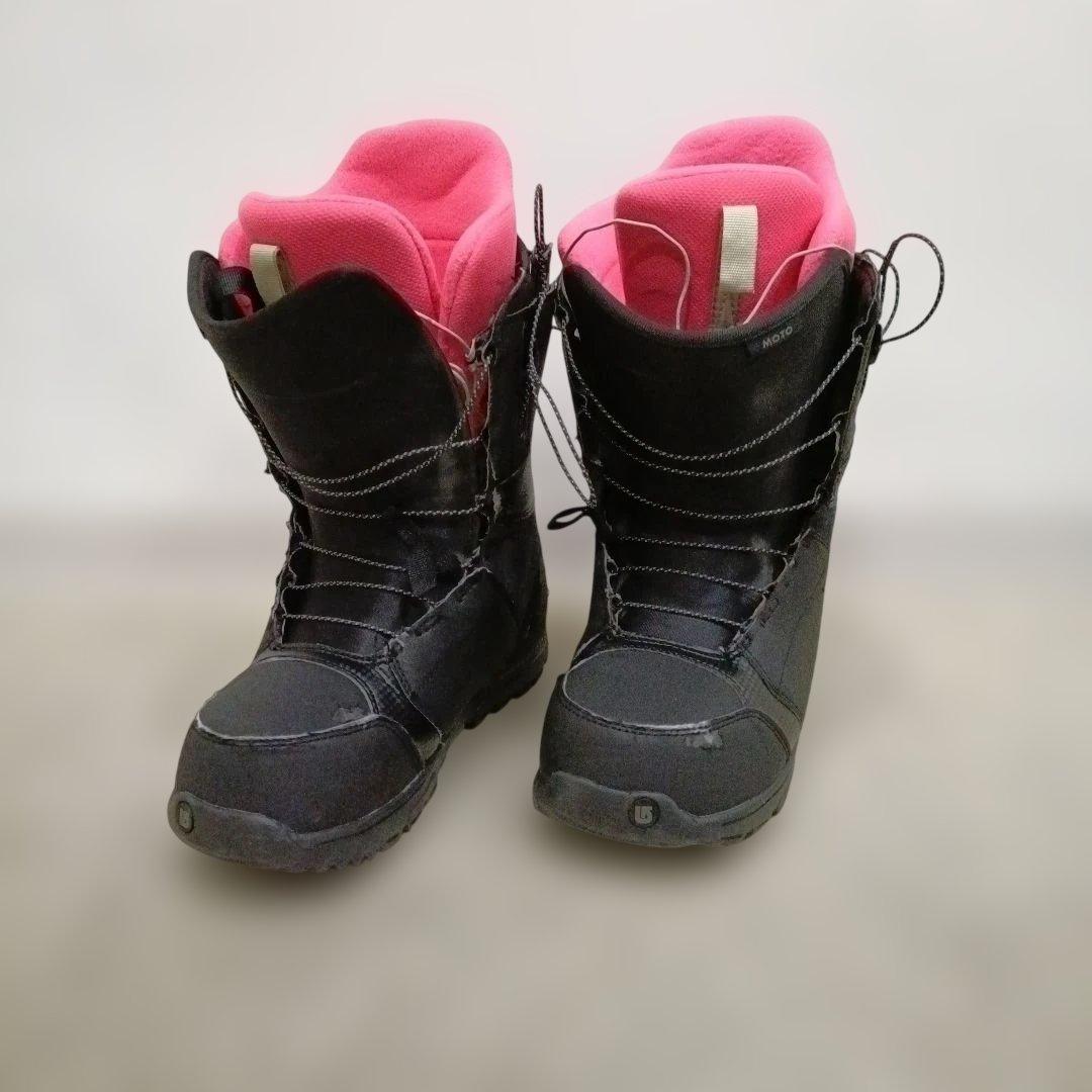 Burton Moto スノーボードブーツ ブラック/ピンク
