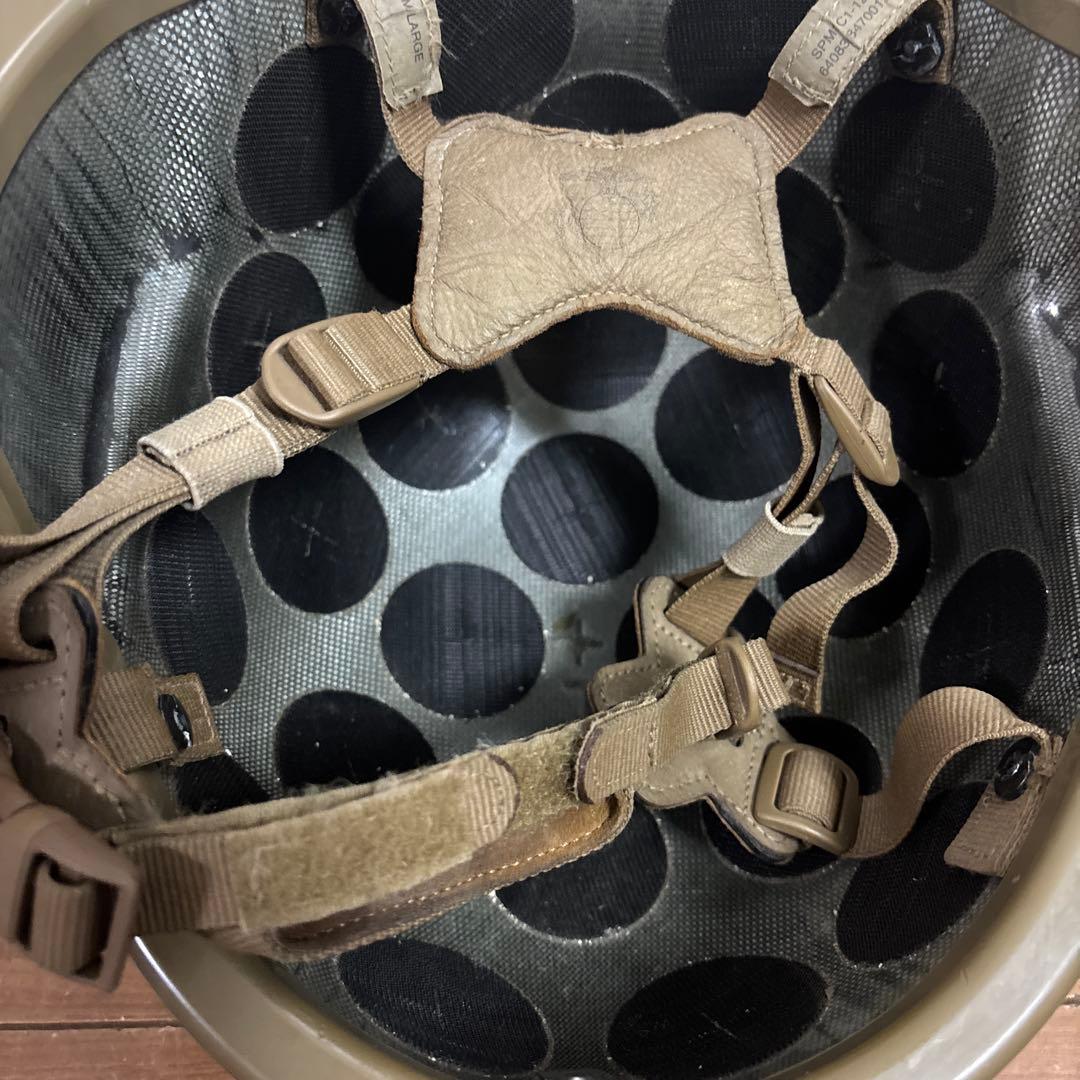 米軍　実物　ECH HELMET CERADYNE 社製HELMET LARGE