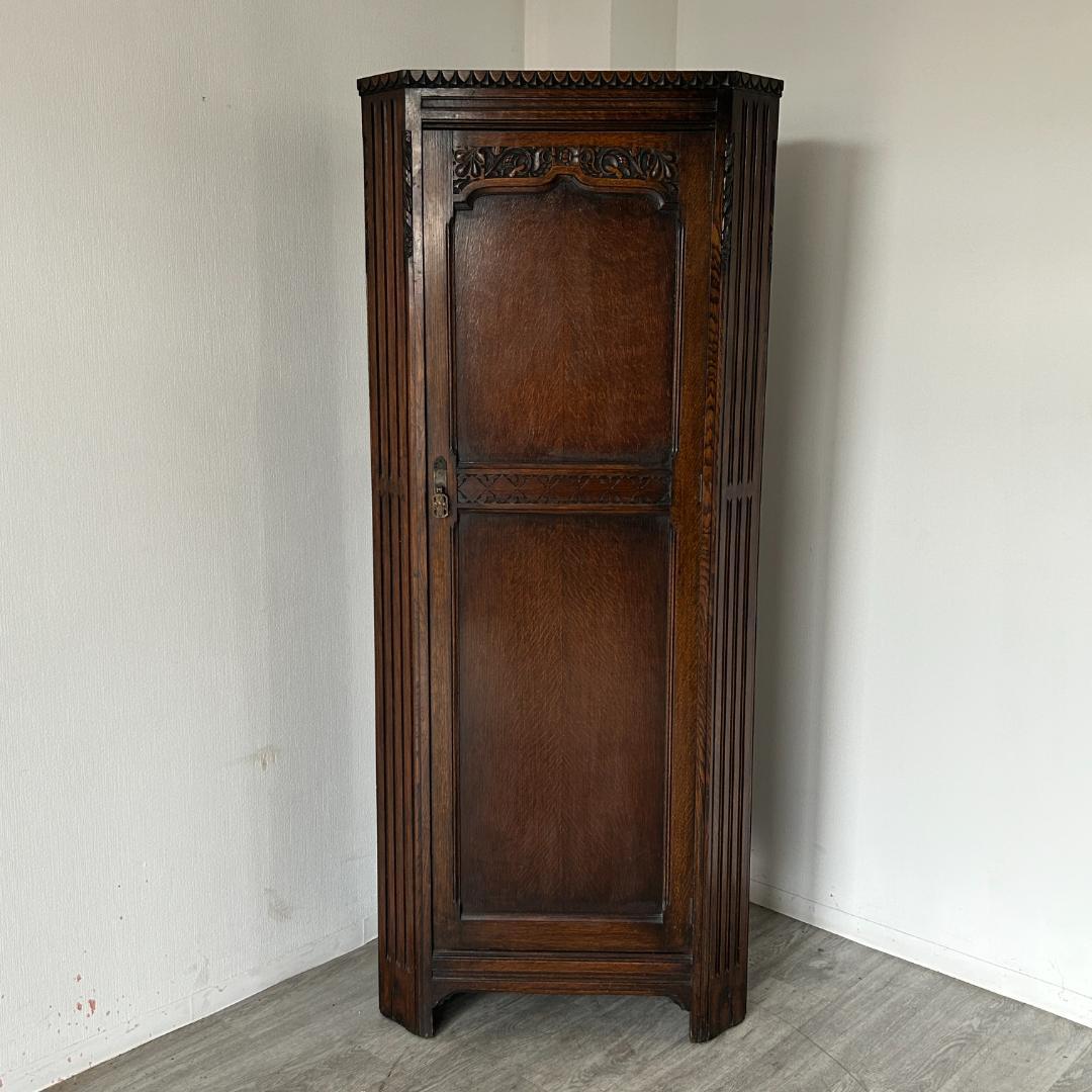 イギリス アンティーク家具 ホールローブ ワードローブ 1930年頃 758A