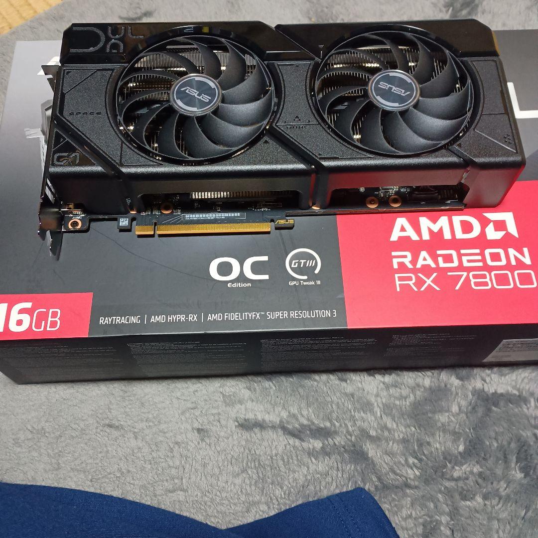 値下げ不可　Radeon　rx7800xt