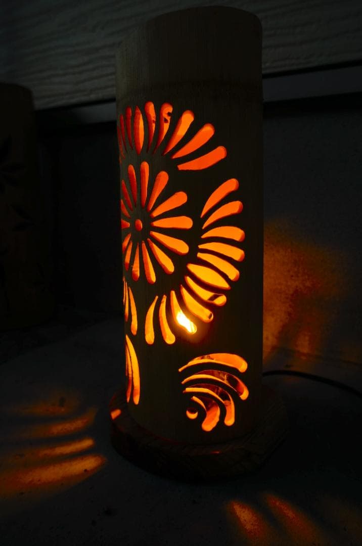 竹灯り・竹あかり・竹灯籠　 ～～ 癒しの灯り ★花火華炎★～～