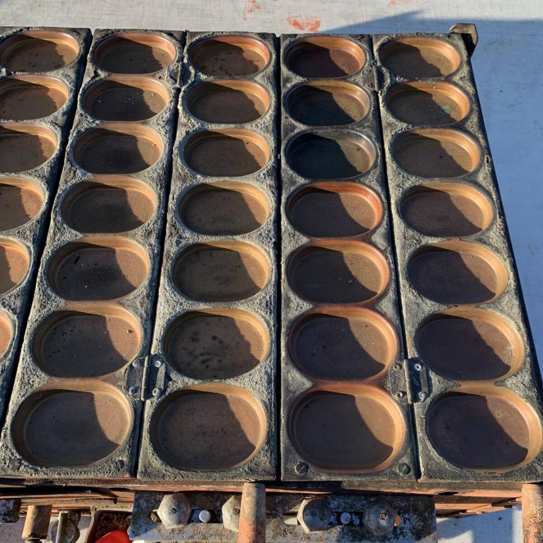 大判焼機　KOYO-K.K　ガス　プロパン用　今川焼　業務用　56穴　28枚