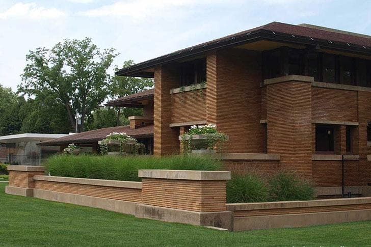 フランク・ロイド・ライト ダーウィン Dマーティン邸 ヴィンテージステンドグラス