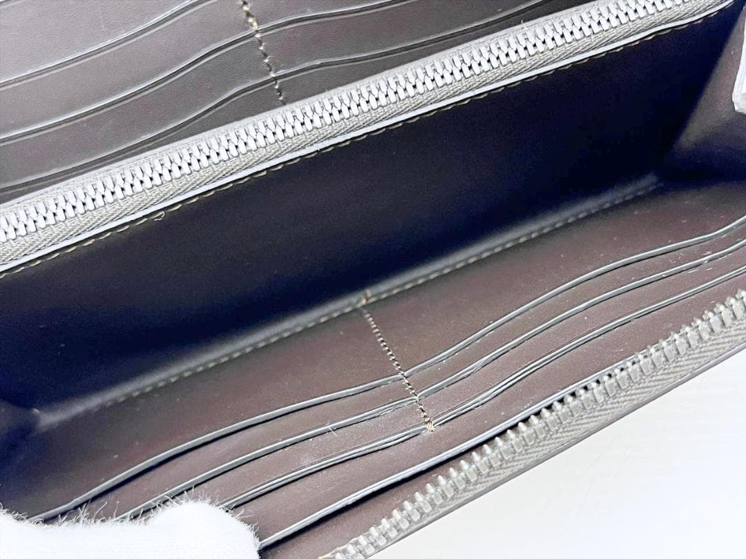 美品　ベルルッティ　イタウバ　スクリットレザー　ロングジップウォレット　長財布