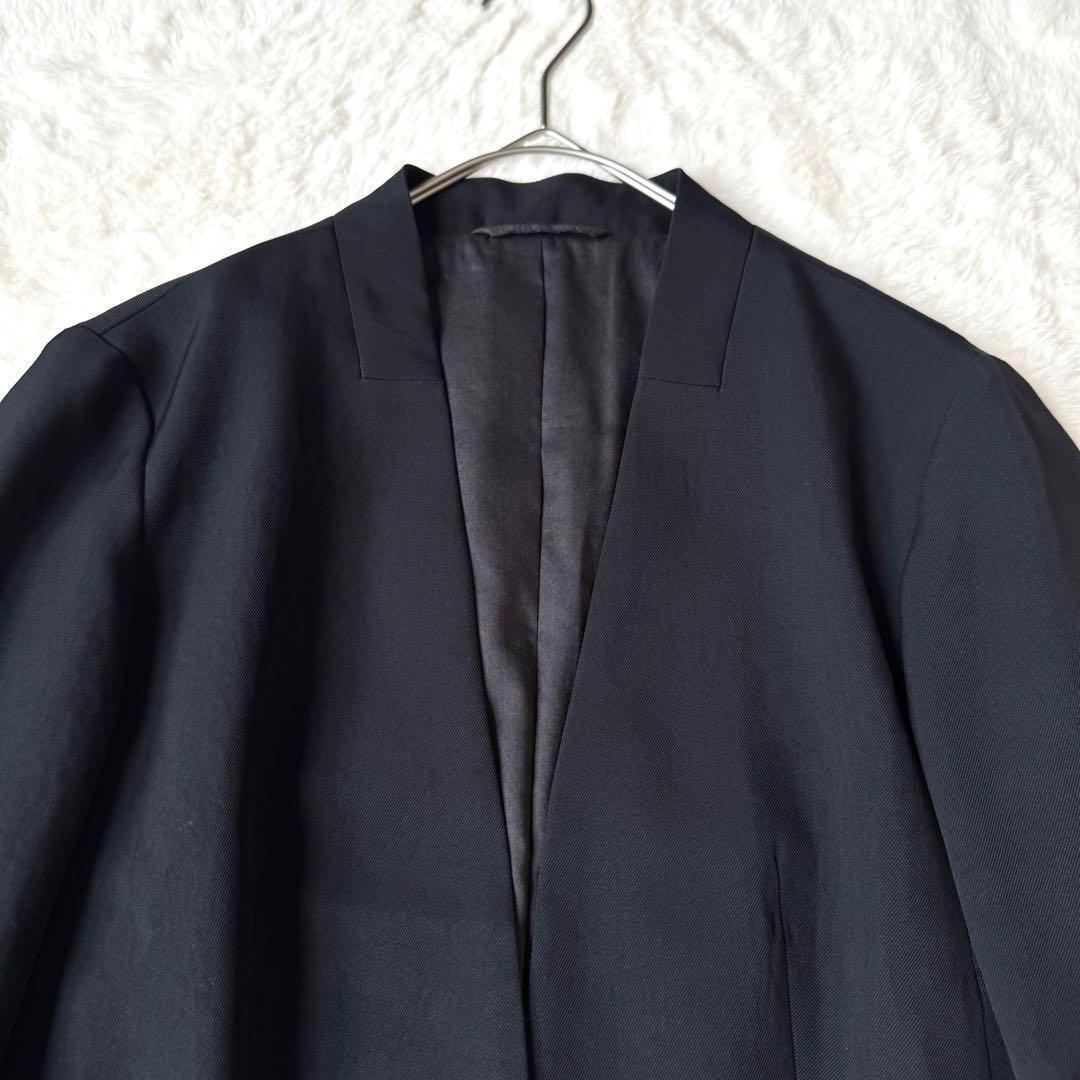 【美品】マッキントッシュロンドン　セットアップ　パンツスーツ　ノーカラー　36