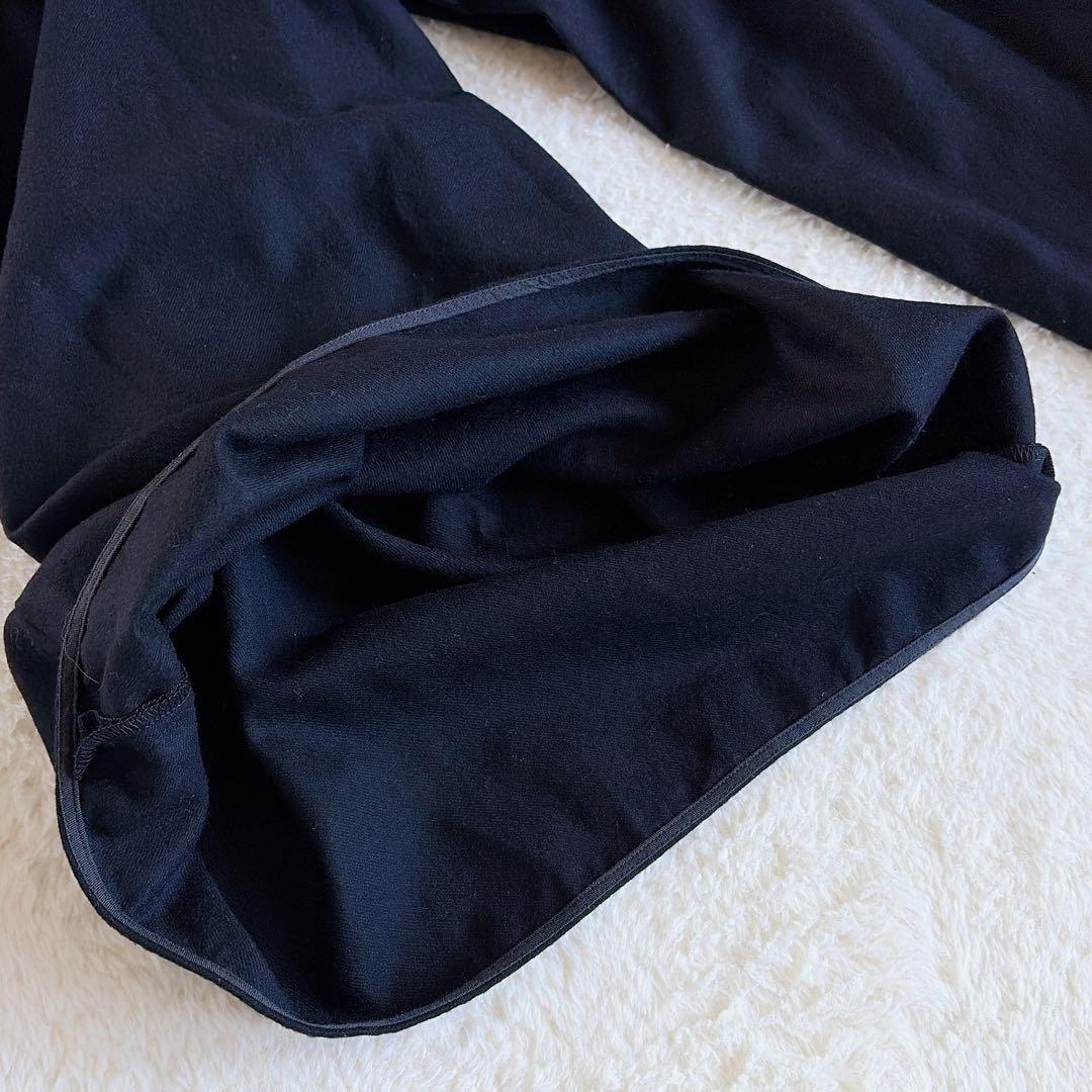 完売人気✨22AW【ギャルリーヴィー】ウールフランネルオールインワン ネイビー