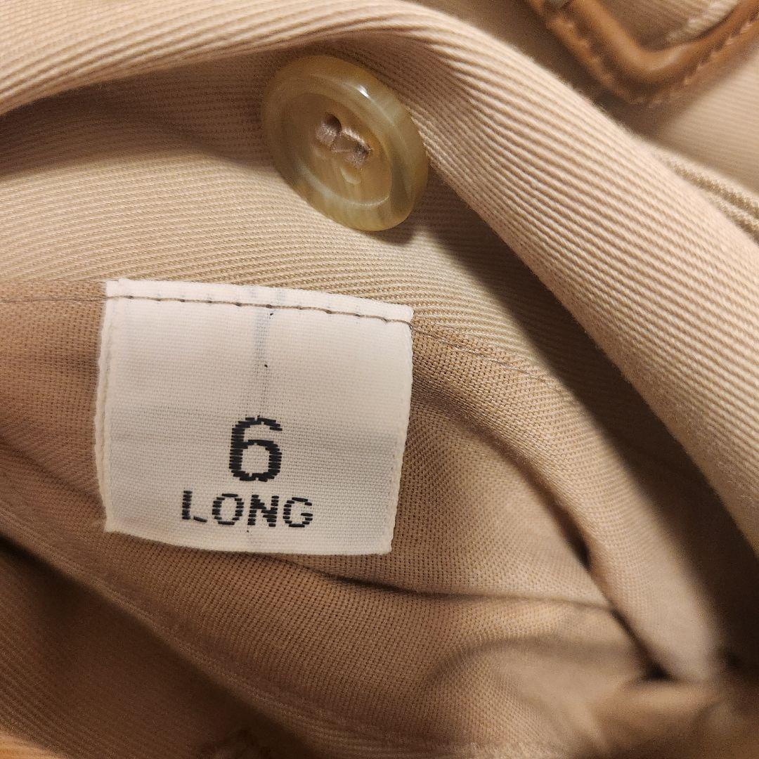 バーバリーズ　ベージュ トレンチコート ダブルブレスト　マキシ丈　ライナー付き