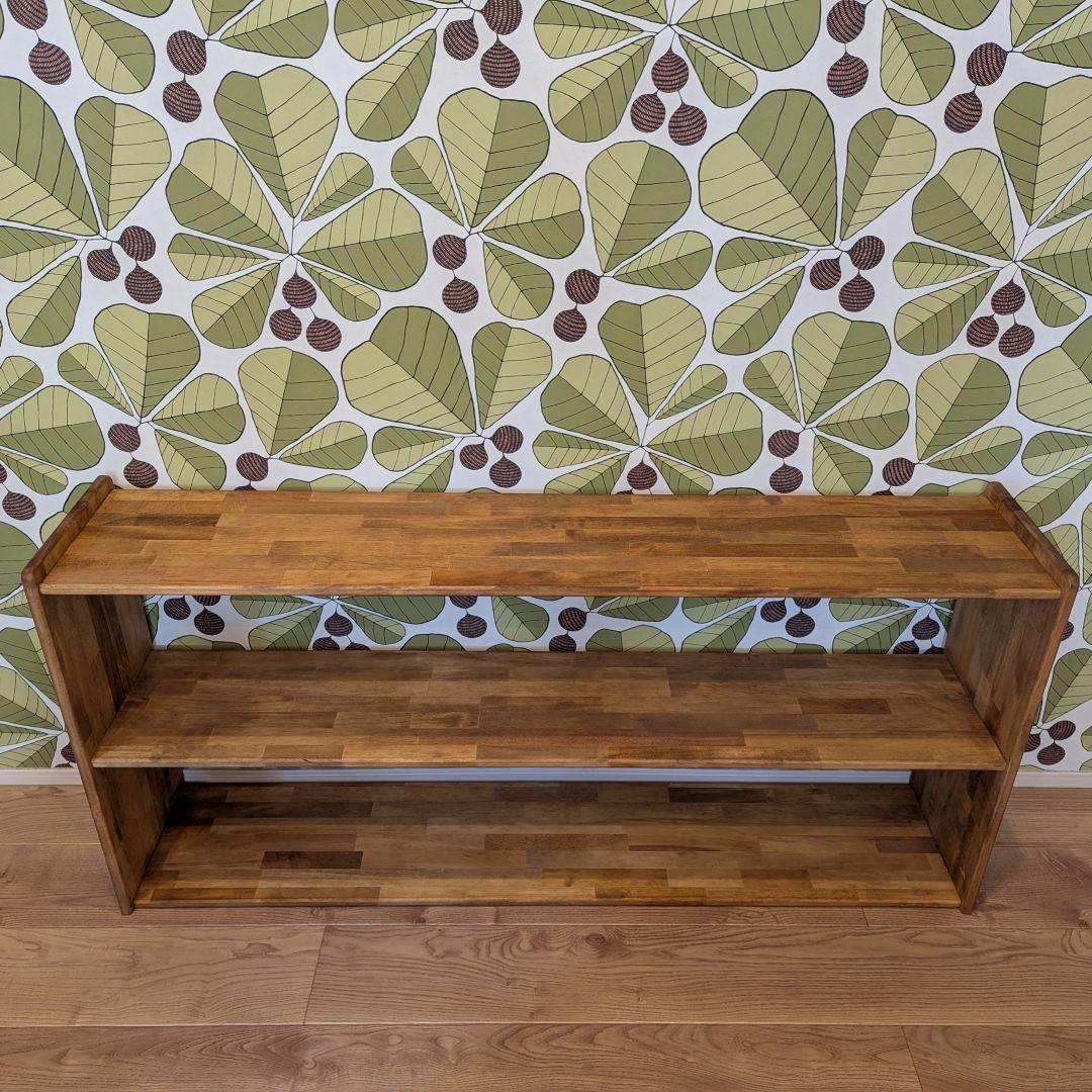 木製棚　本棚　リビングボード　✨ モンテッソーリ　ハンドメイド　オイル仕上げ