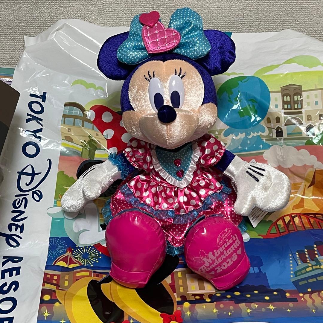 【本日発送】2026 ミニーマウス ファンダーランド ぬいぐるみ