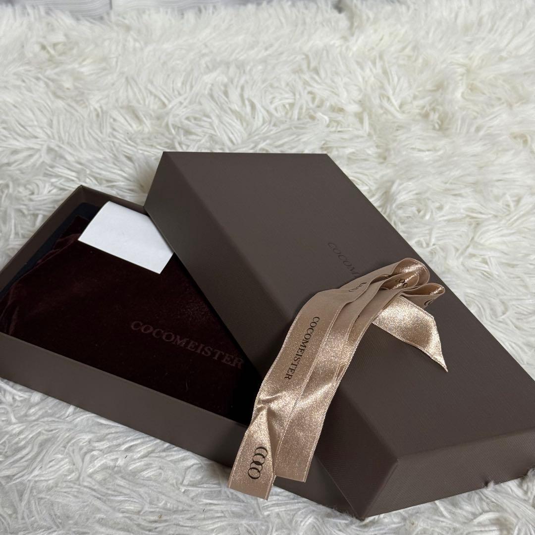 未使用級⭐️ココマイスター コードバン スカイスクレーパー　ラウンドジップ　黒