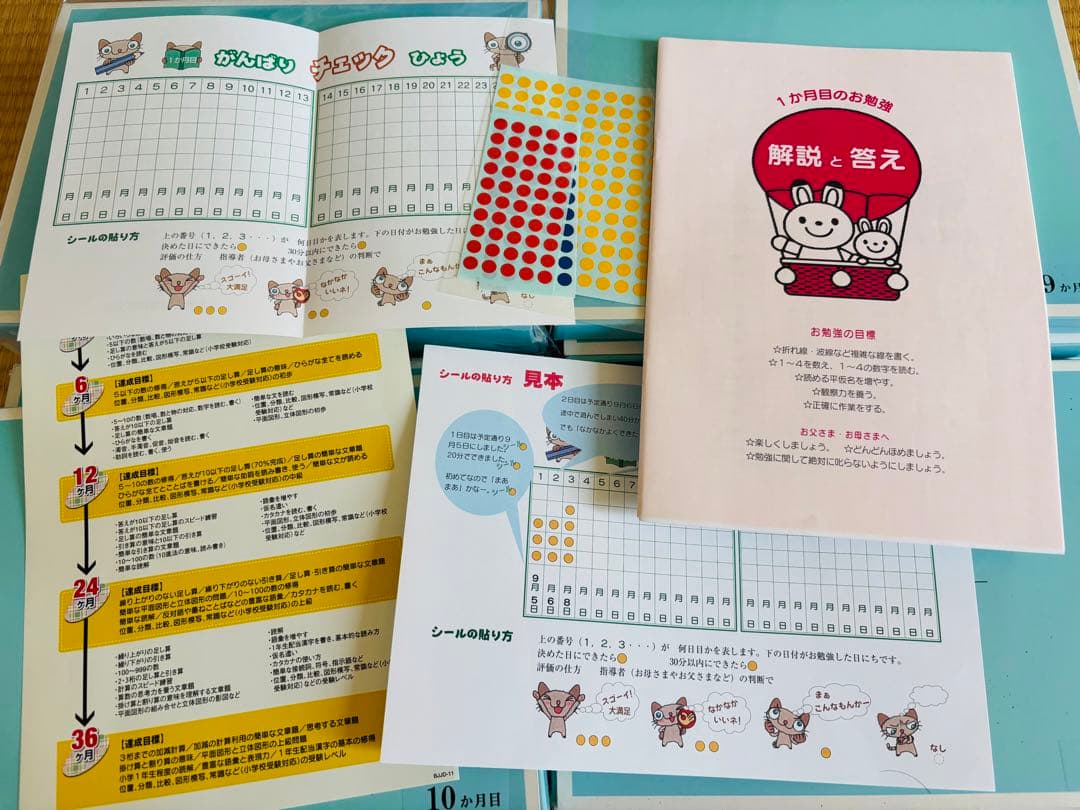 幼児向け 知育教材セット 36冊