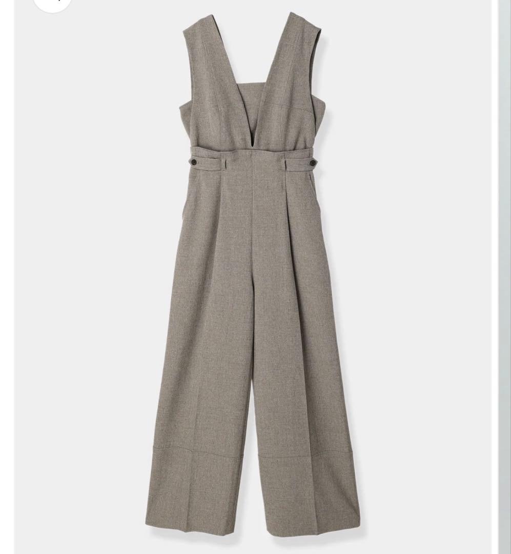 laubeblanc 4way twill combinaison グレージュ