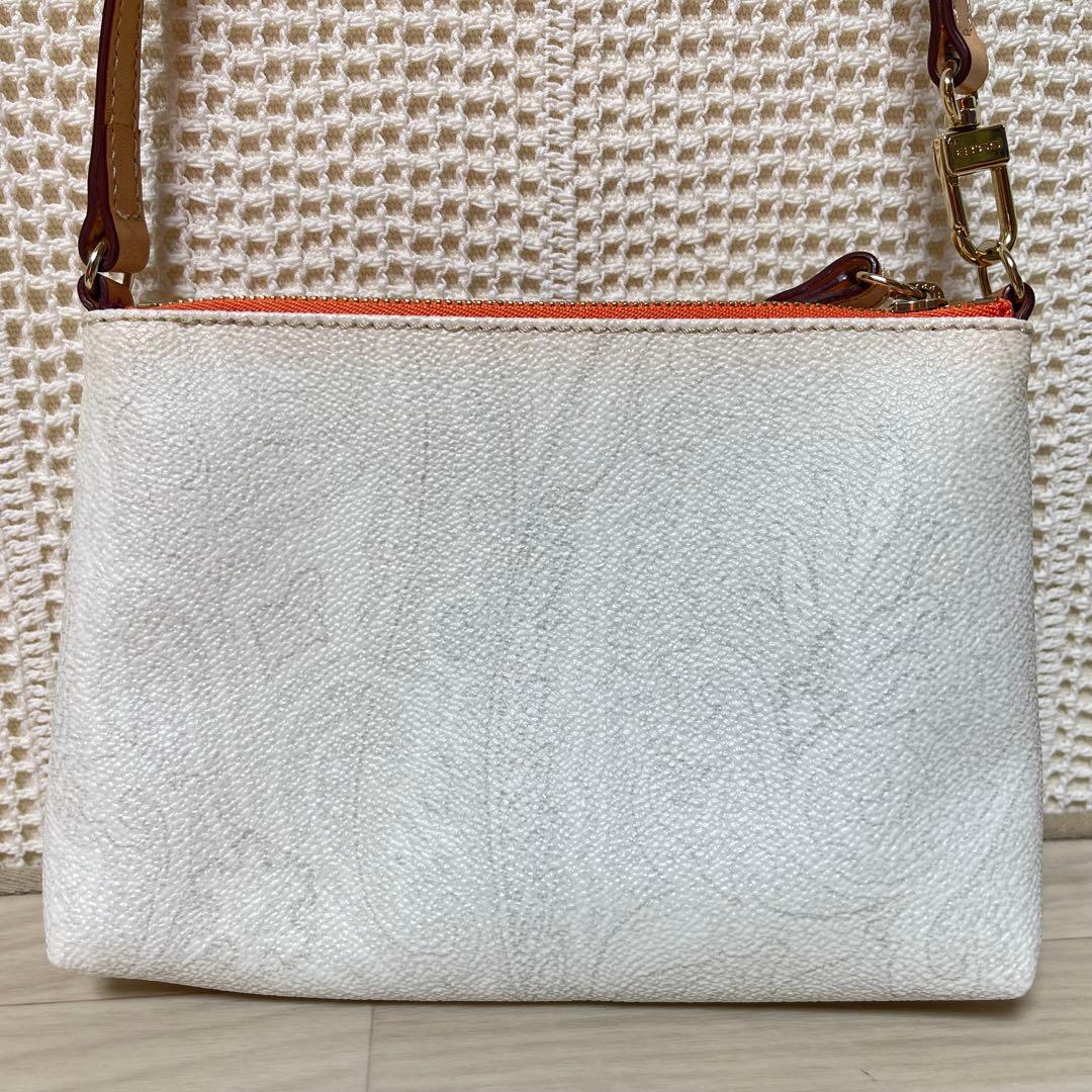 ☆美品☆ ETRO エトロ ペイズリー フラワー ロゴ PVC素材 トートバッグ