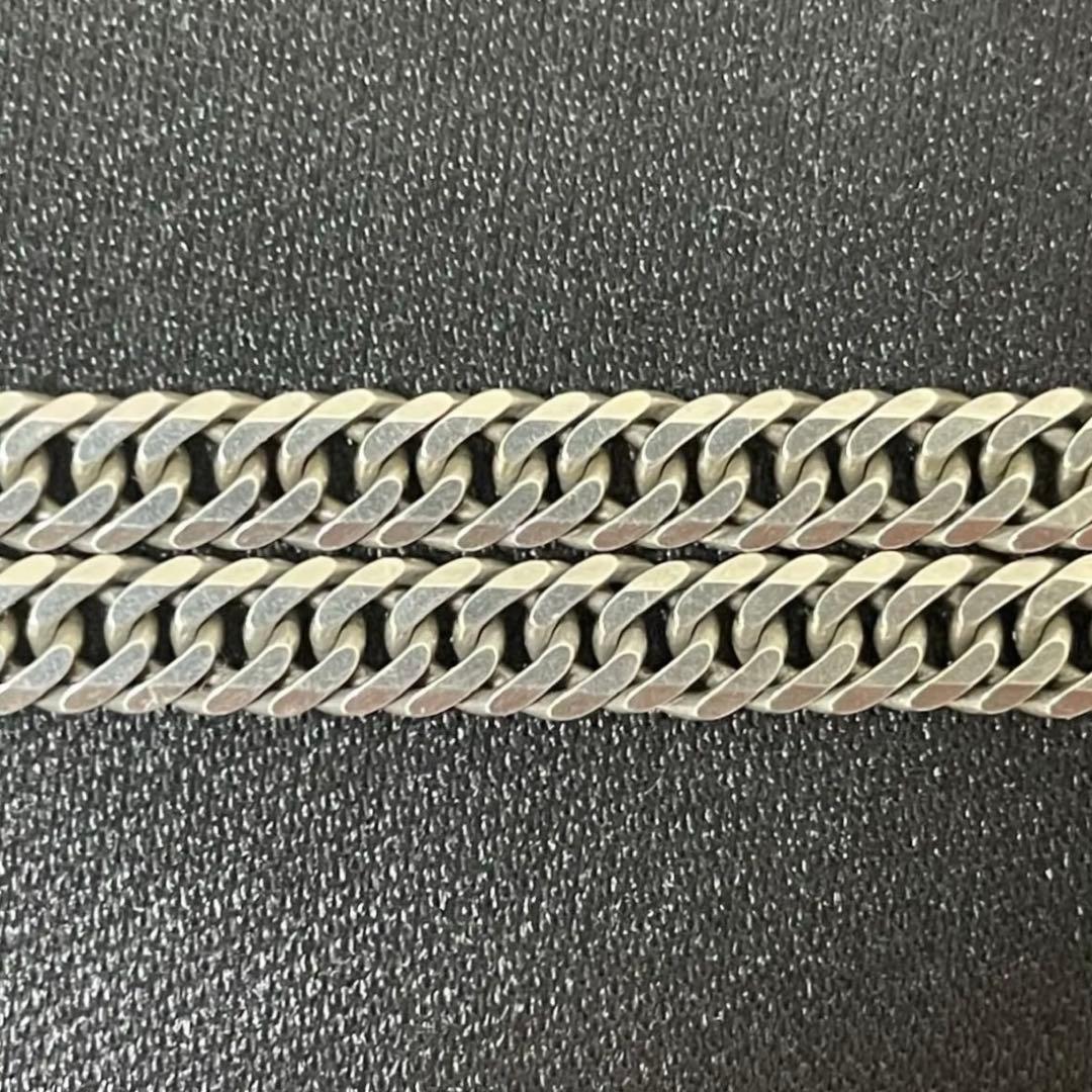 シルバー925 8面トリプル 喜平ネックレス 13g