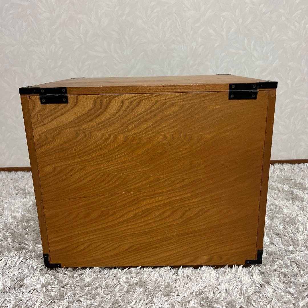 骨董品　薬箪笥　薬箱　小箪笥　5段小引き出し17杯 昭和レトロ 小物入れ ②