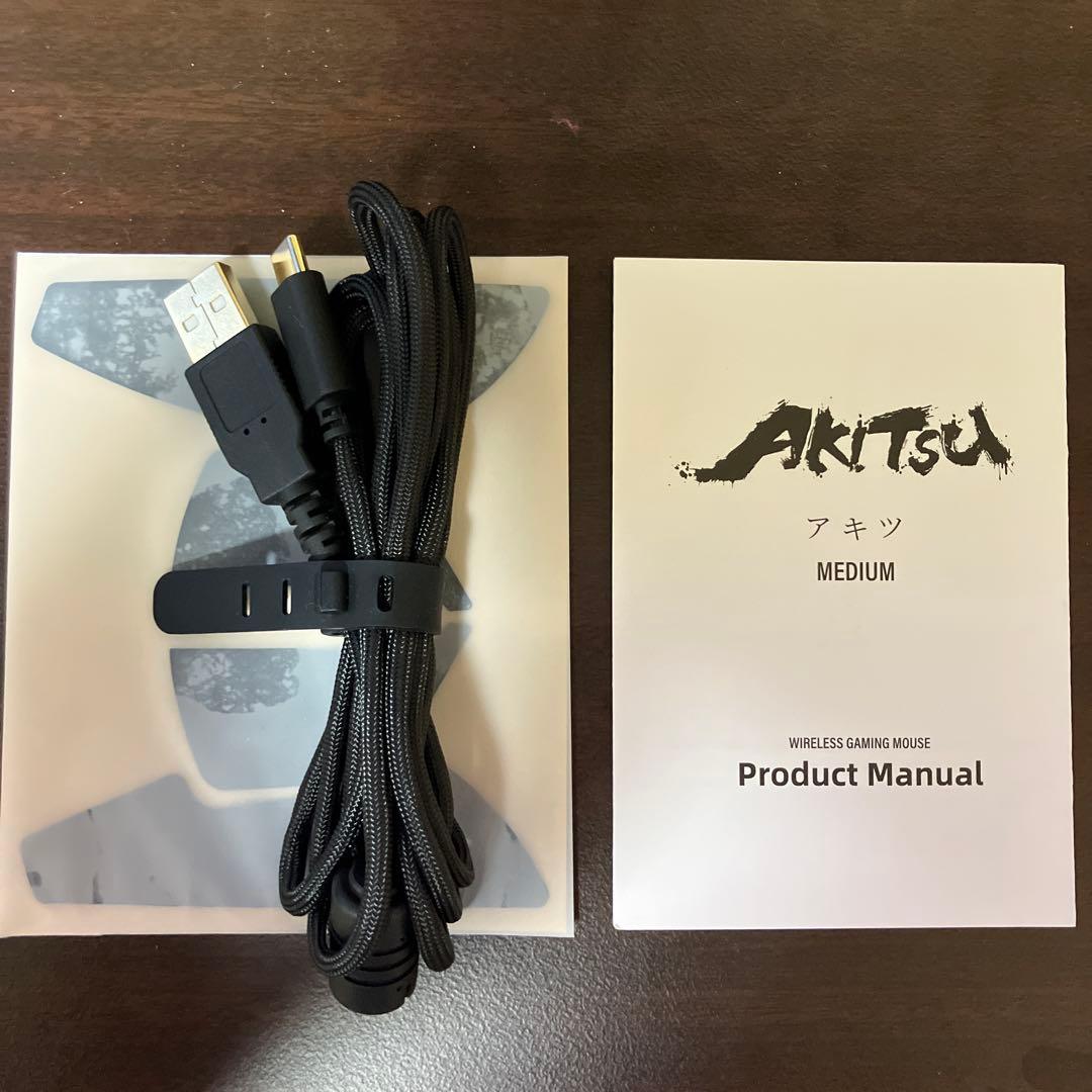 マウス・トラックボール Arbiter Studio AKITSU MEDIUM White