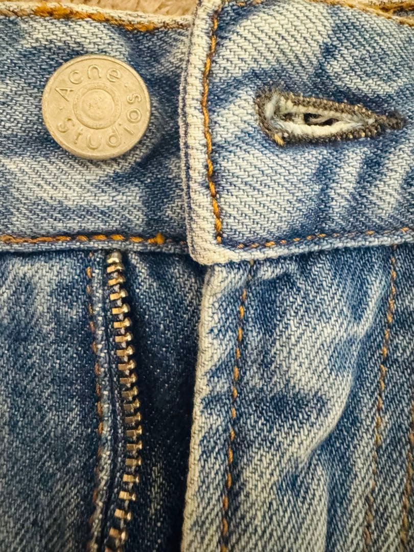 Acne Studios ライトブルー ワイドデニム