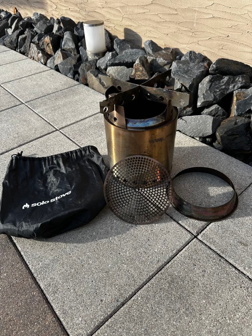 ソロストーブ　キャンプファイヤー　ペレット用ロストル&五徳セット
