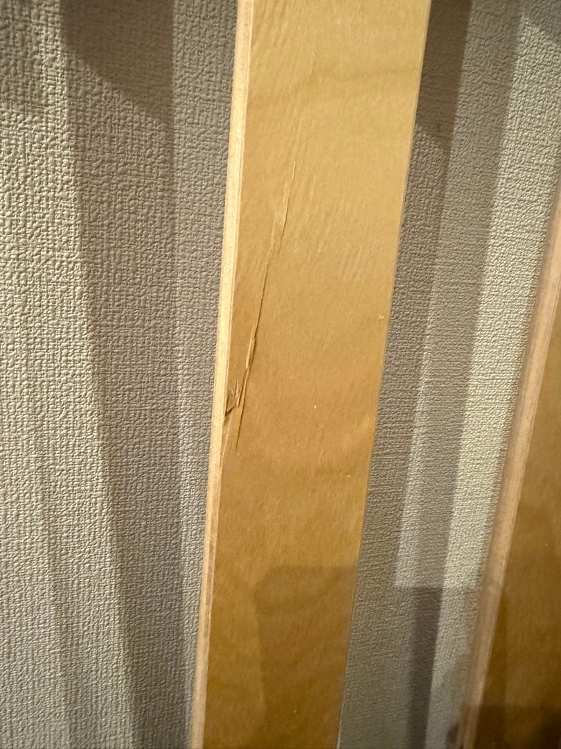 無印良品 シングルベッドフレーム 旧タイプ　訳あり品　ウォールナット