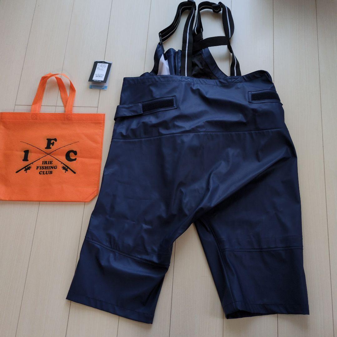 ダイワ　グローブライド　フィッシングパンツ L ネイビー　ハーフサロペット