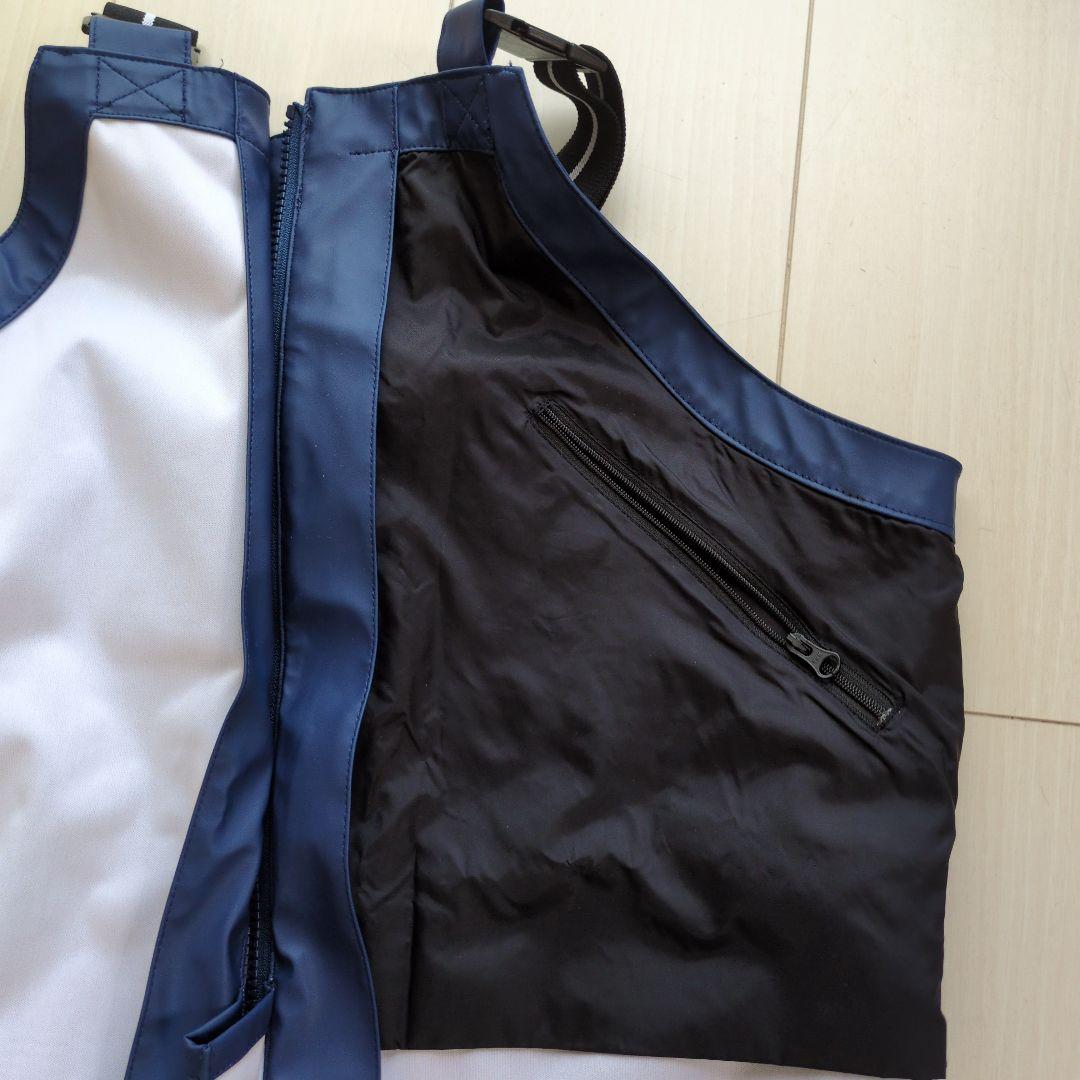 ダイワ　グローブライド　フィッシングパンツ L ネイビー　ハーフサロペット