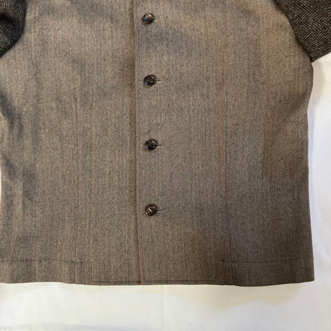 tricot COMME des GARÇONS M ブラウンジャケット