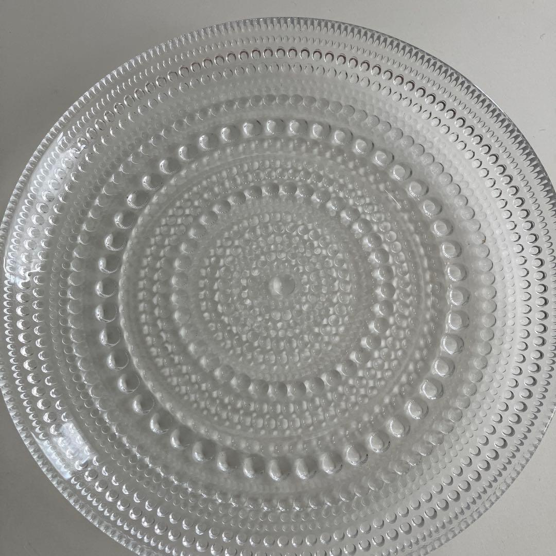 イッタラ　カステヘルミ　17cm クリア１枚ライトブルー１枚アクア２枚バラ売不可