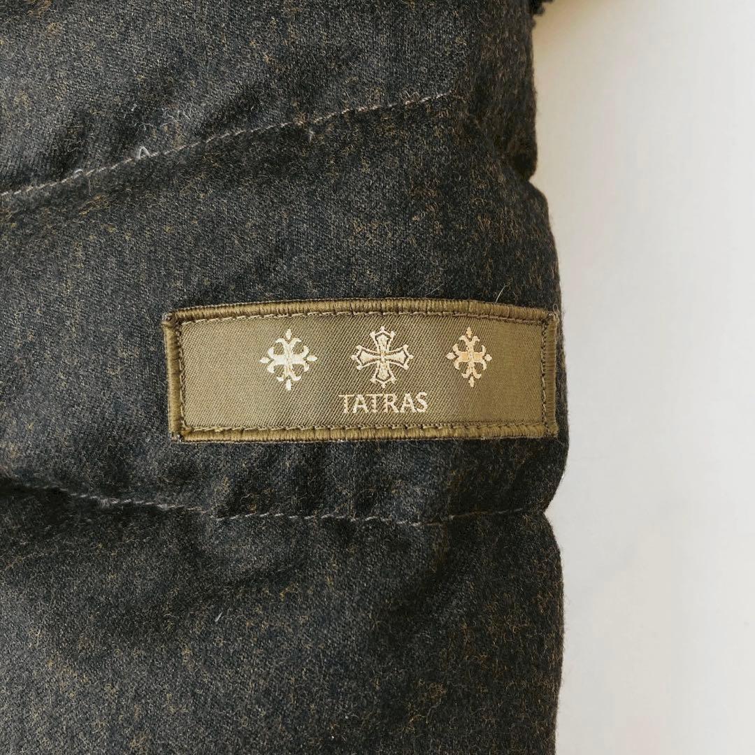 極美品✨️タトラス　ラビアナ　ダウンコート　ダークブラウン　サイズ01