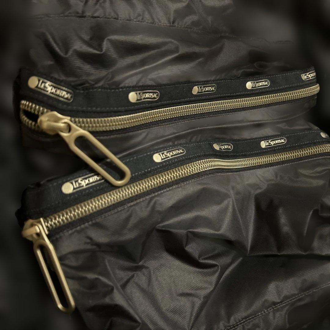 極美品　レスポートサック　エッセンシャル　リュック　ネイビー　超軽量