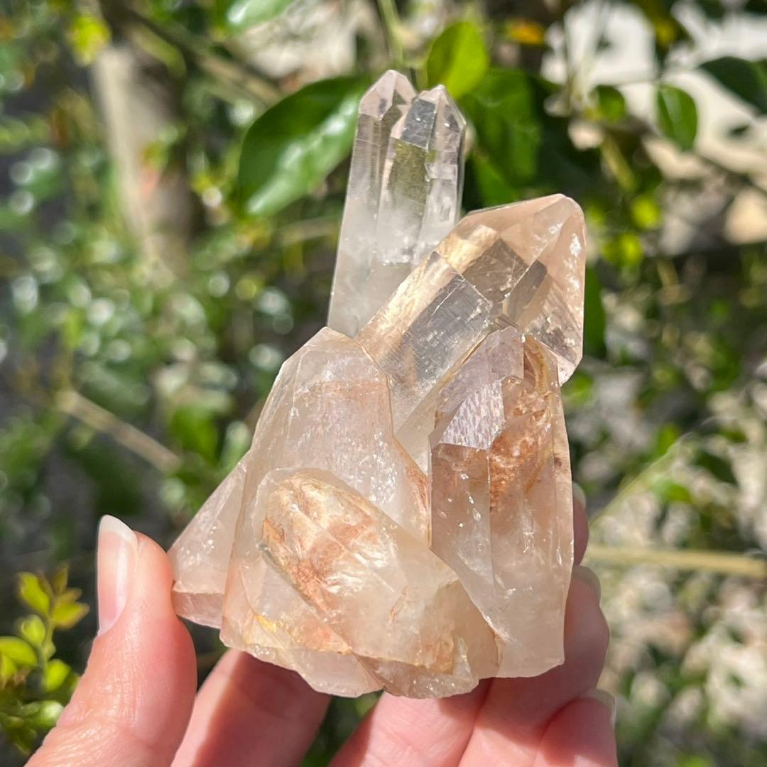 ✳️専用‼️✨オレンジのパワー✨オレンジ レムリアンシードクラスター パワーストーン