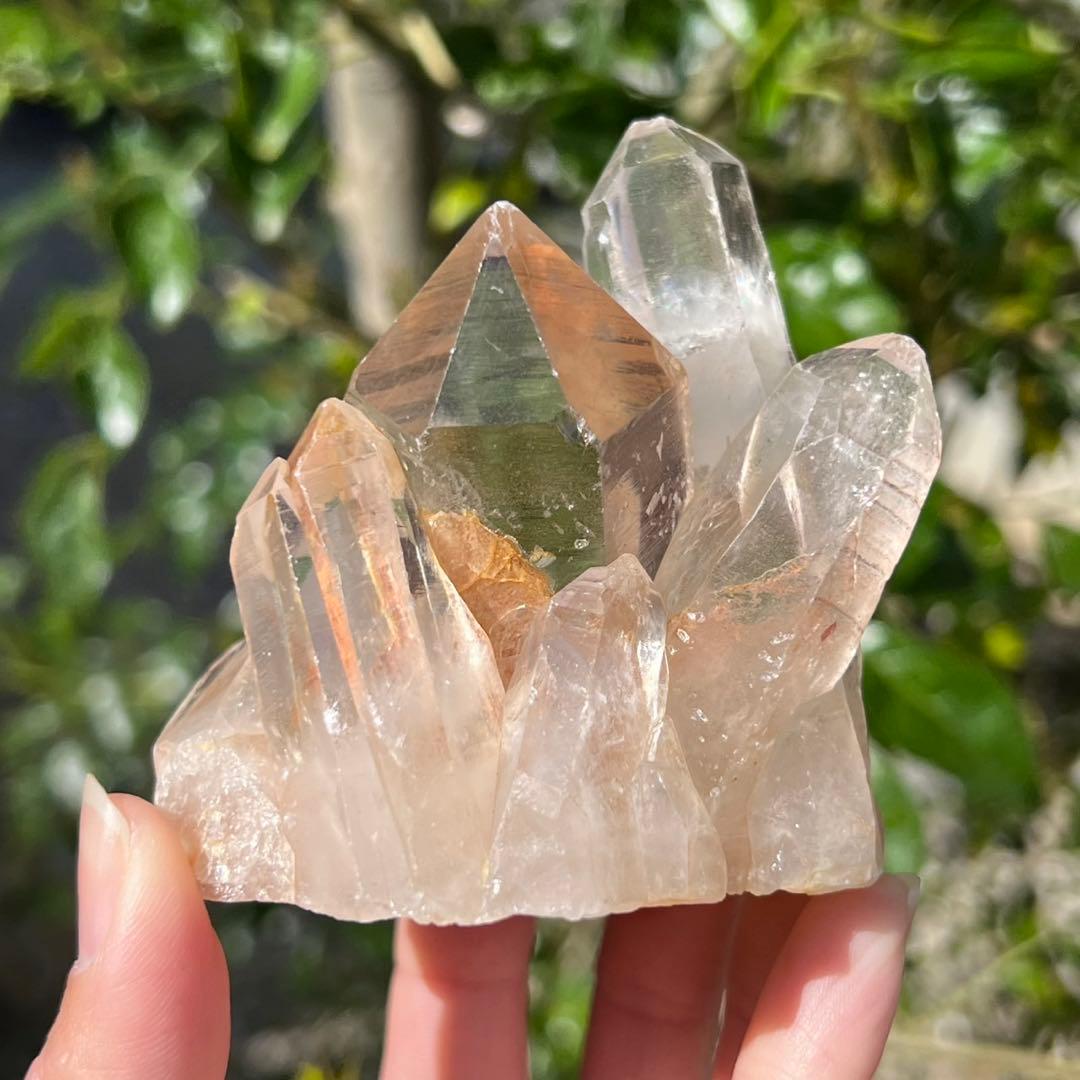 ✳️専用‼️✨オレンジのパワー✨オレンジ レムリアンシードクラスター パワーストーン