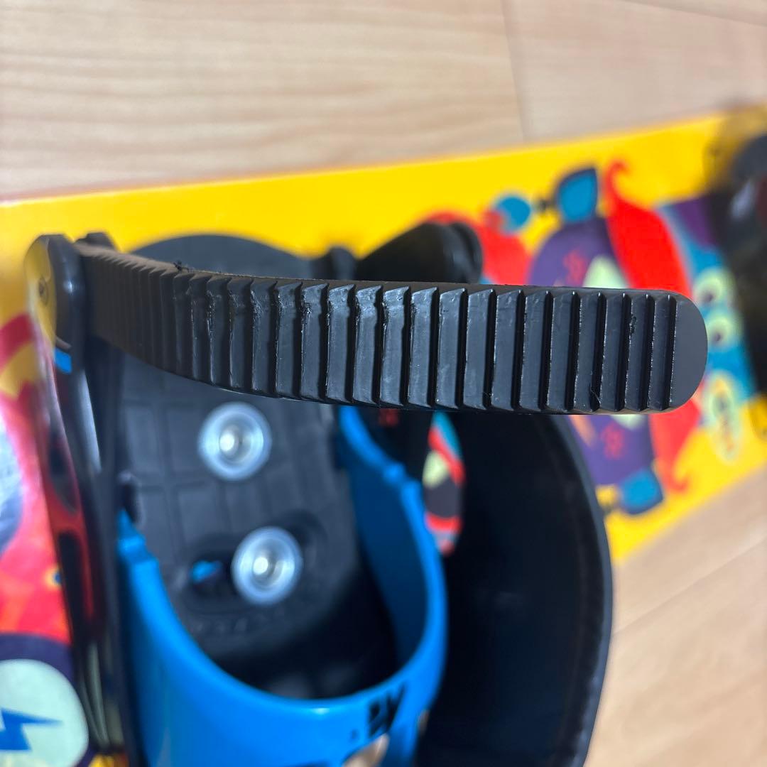 【写真追加】　サロモン スノーボード100cm　ビンディング　キッズ　2点セット