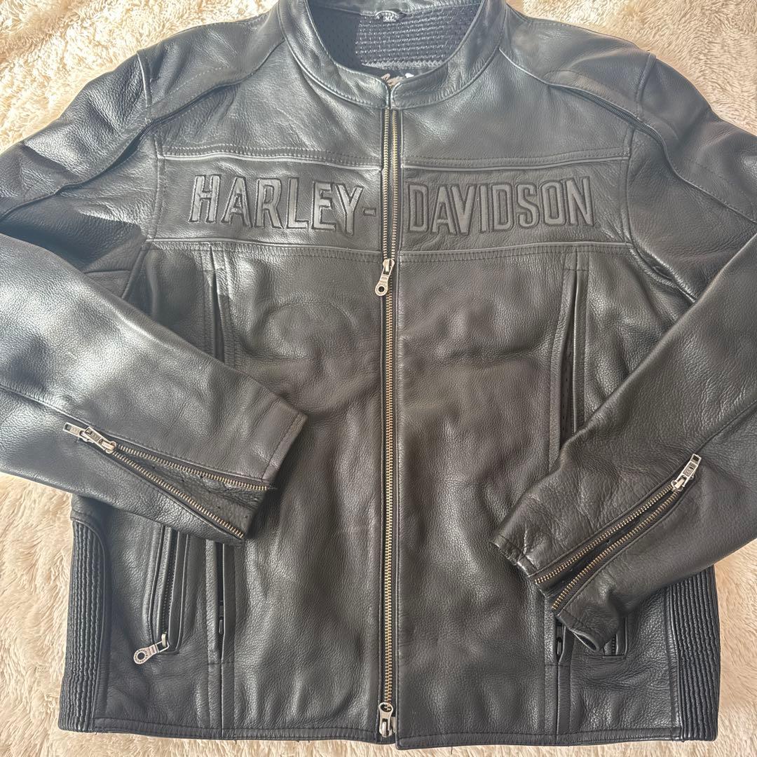 ハーレーダビッドソン　革ジャン