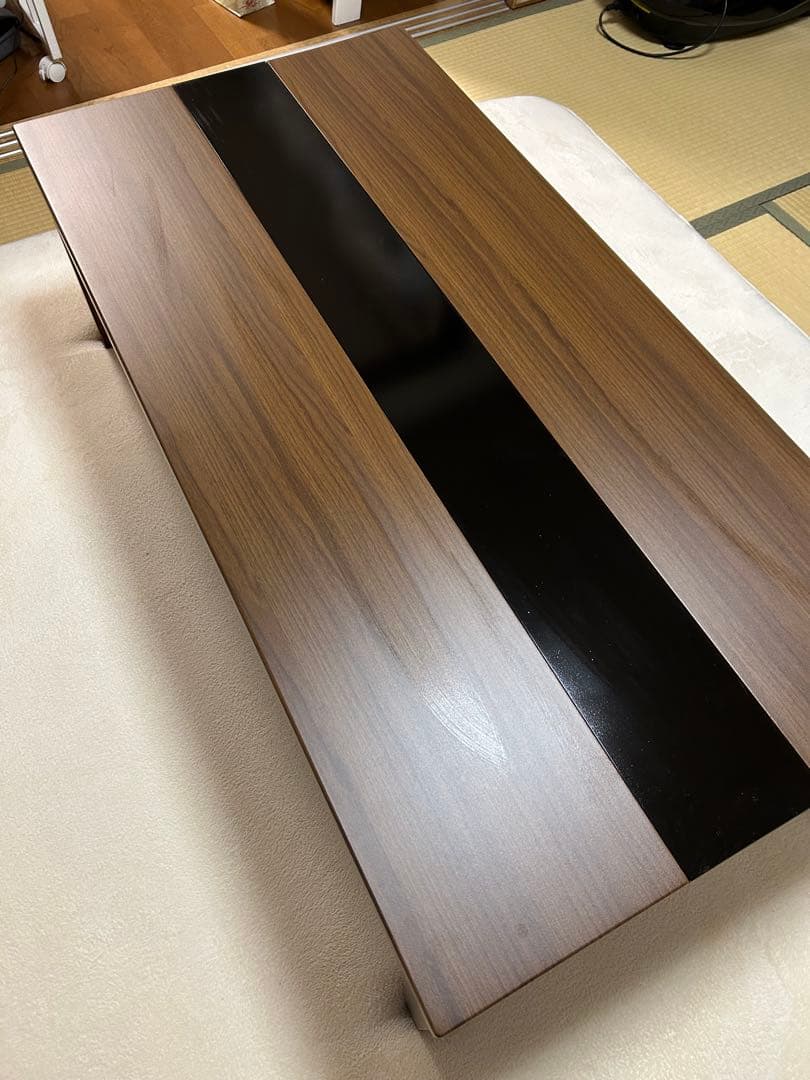 h*a様 センターテーブル 引き出し付き 120cm ブラウン